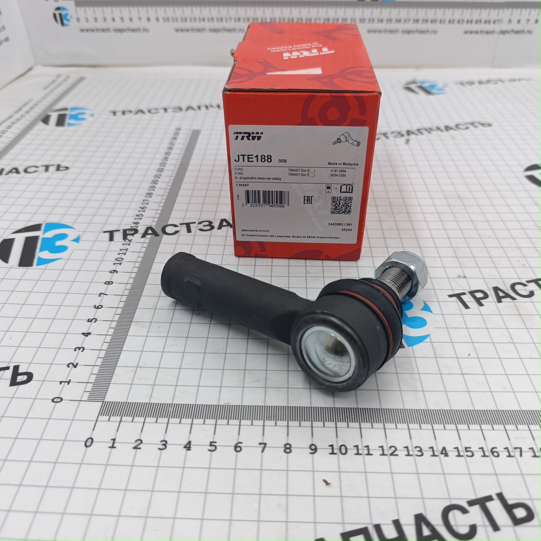 Рулевой наконечник для а/м Sollers Atlant 2.7 S34020010A6 (TRW EUROPE) + гайка - Миниатюра товара 1