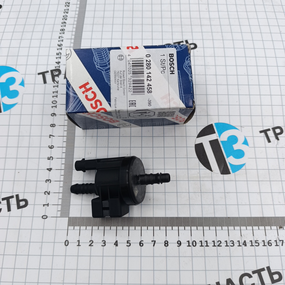 Клапан вентиляции бака VAG Audi, Seat, Skoda, VW ( 06H906517B ) BOSCH - Миниатюра товара 2