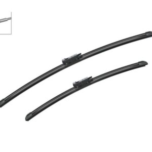 Щетки стеклоочистителя Mercedes-Benz W169, W245  (ком-т, бескаркасные,650/575mm) BOSCH AERO TWIN