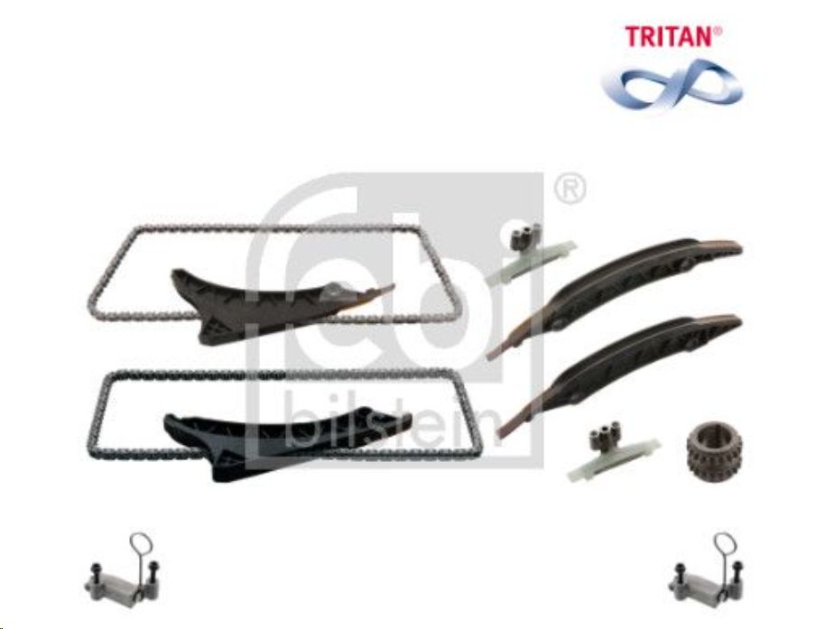 Комплект ГРМ BMW N63 11318658027S2 FEBI EUROPE - Миниатюра товара 1