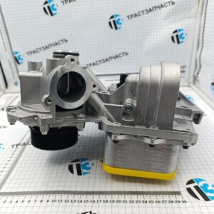 Крышка мотора передняя Газель Next 2.8 ISF (Евро 3) (масл.насос,помпа,маслоохлад.) 5670414/5302884