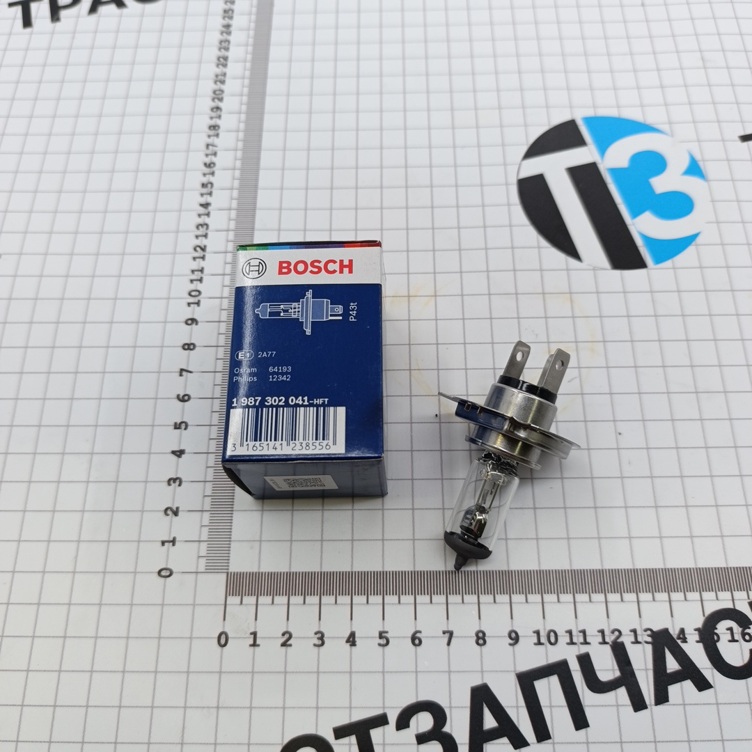 Лампа H4 BOSCH EUROPE - Миниатюра товара 1