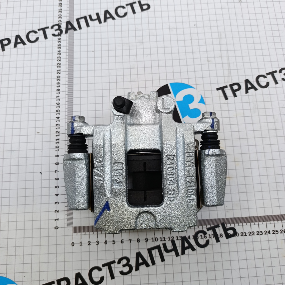 Суппорт тормозной задний Sollers Atlant (LH-Левый, в сборе с колодками) 3504010R1040 ORG JAC - Миниатюра товара 2