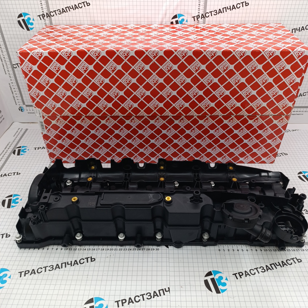 Крышка ГБЦ клапанная BMW (двигатель N57) 11127800309 (FEBI BILSTEIN, made in GERMANY) - Миниатюра товара 2