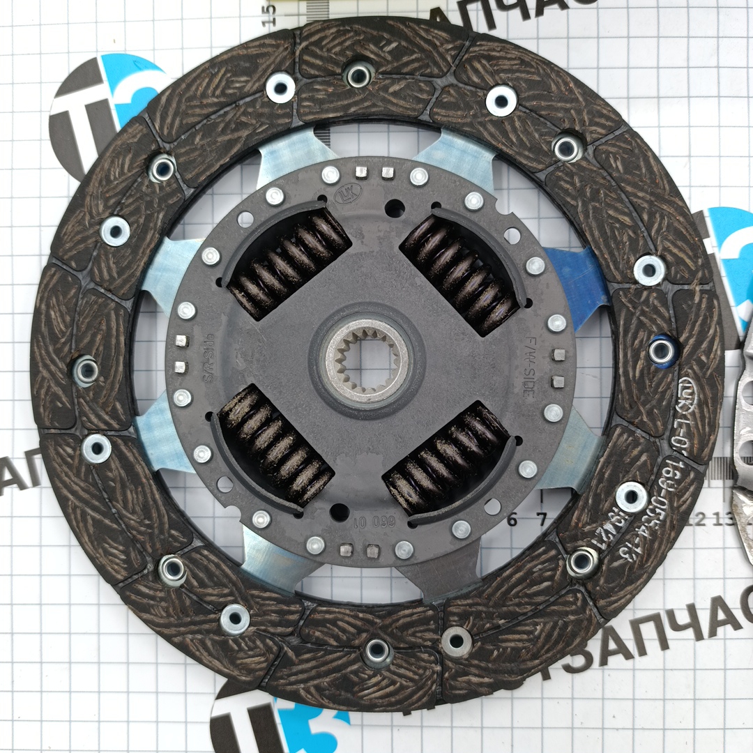 Сцепление (корзина+диск) Ford Focus 1.4/1.6/1.8 99-05 LUK EUROPE - Миниатюра товара 5