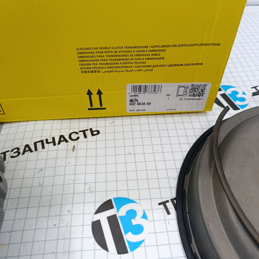 Сцепление VAG Audi, Seat, Skoda, Volkswagen (КПП DQ500 (0ВТ/0BH) , мокрое) LUK EUROPE - Миниатюра товара 2
