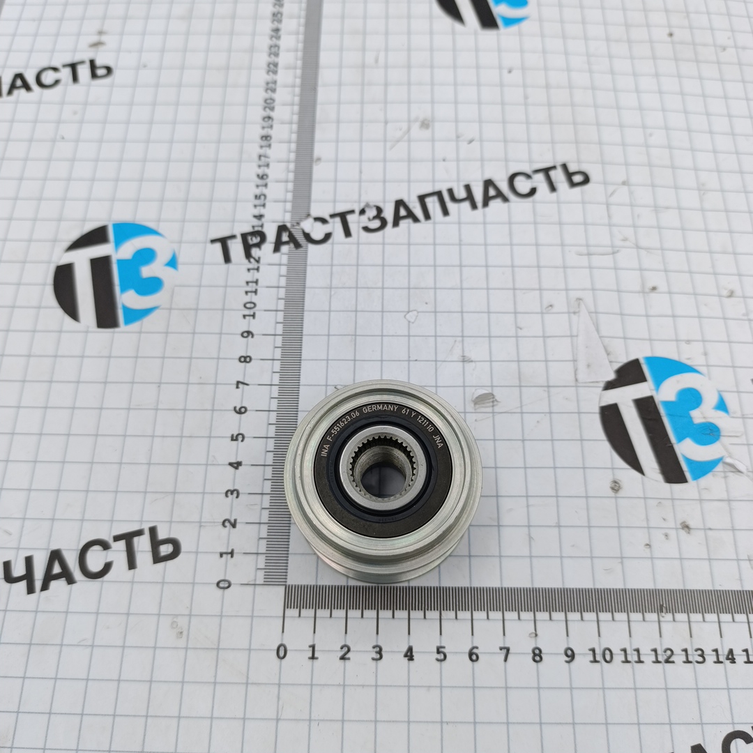 Шкив генератора VAG Audi,Seat,Skoda,Volkswagen 2.7-3.0 TDI INA EUROPE - Миниатюра товара 2