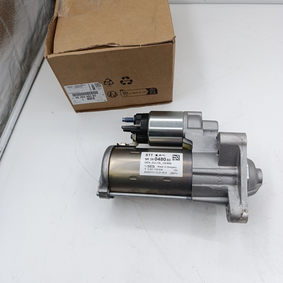 Стартер Peugeot Boxer Евро 6 9826048080/1638028580 (ORIGINAL PSA) - Миниатюра товара 1