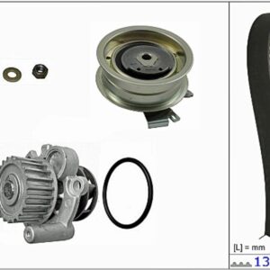 Комплект ГРМ (ремень+ролик+помпа) VW MULTIVAN T5 03-15 INA EUROPE