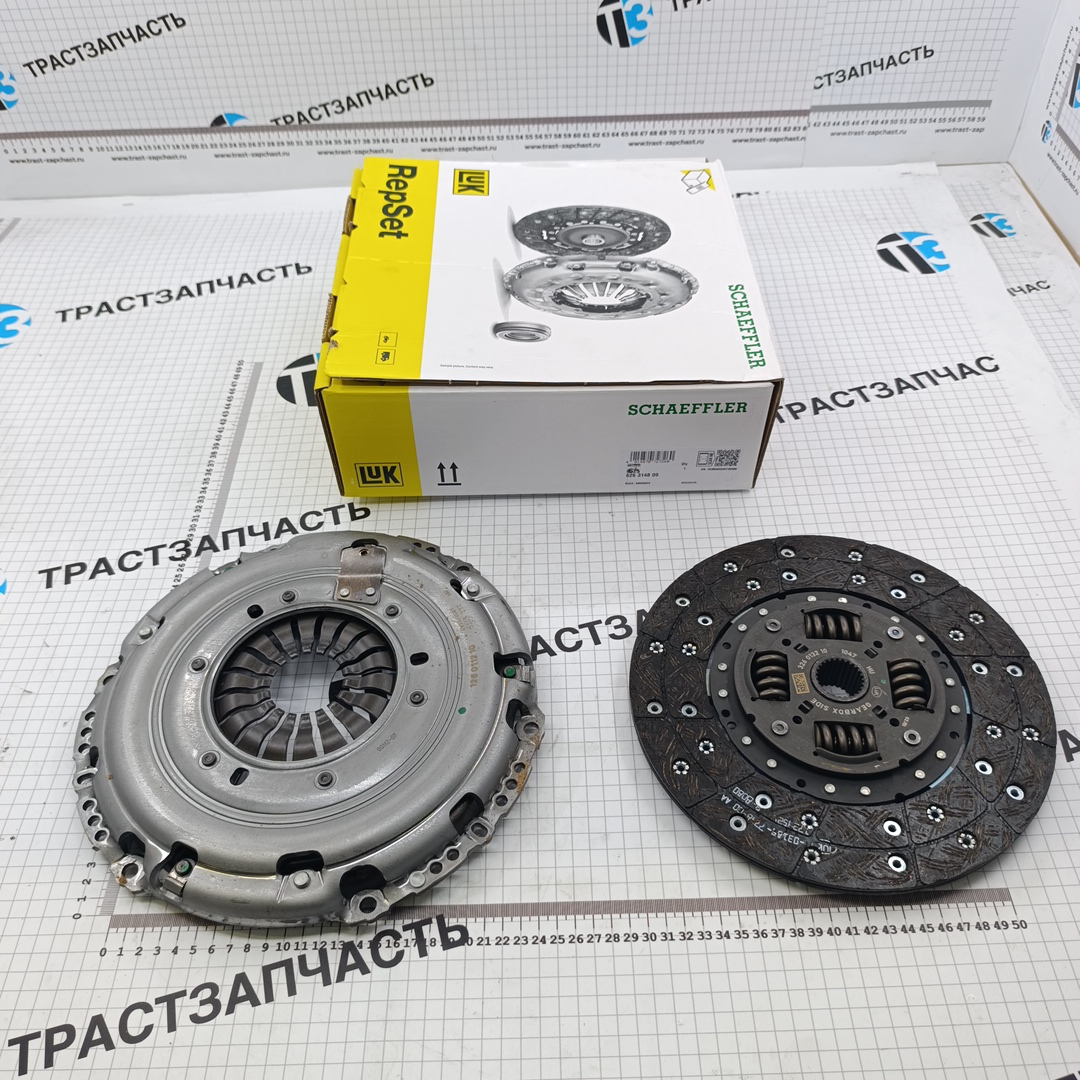 Сцепление Mercedes Sprinter OM651/OM642 (907 кузов, D=260mm,корзина+диск) LUK EUROPE - Миниатюра товара 1