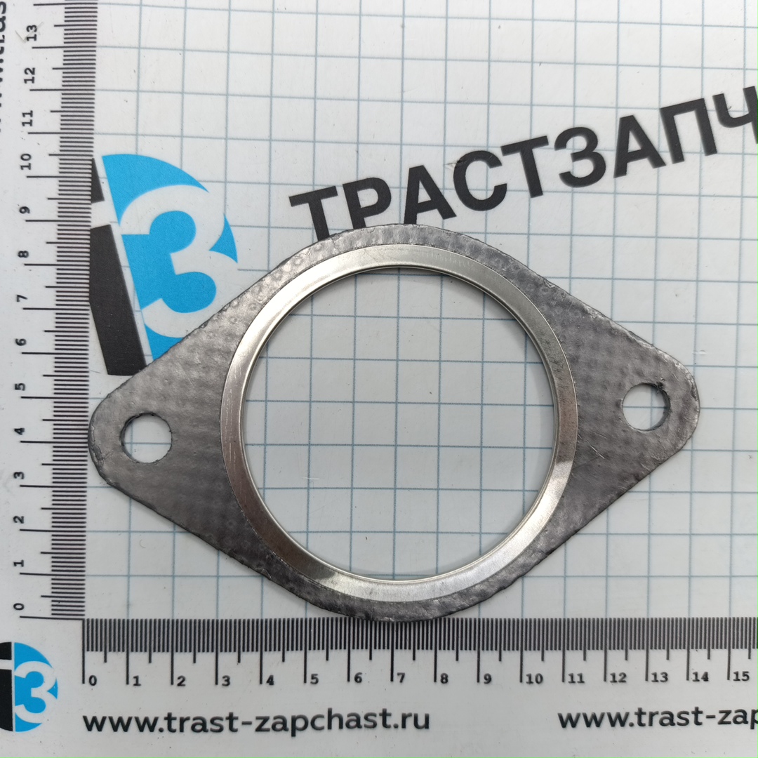 Прокладка приёмной трубы глушителя Sollers Atlant 2.7 1044308FE010 ORG JAC - Миниатюра товара 2