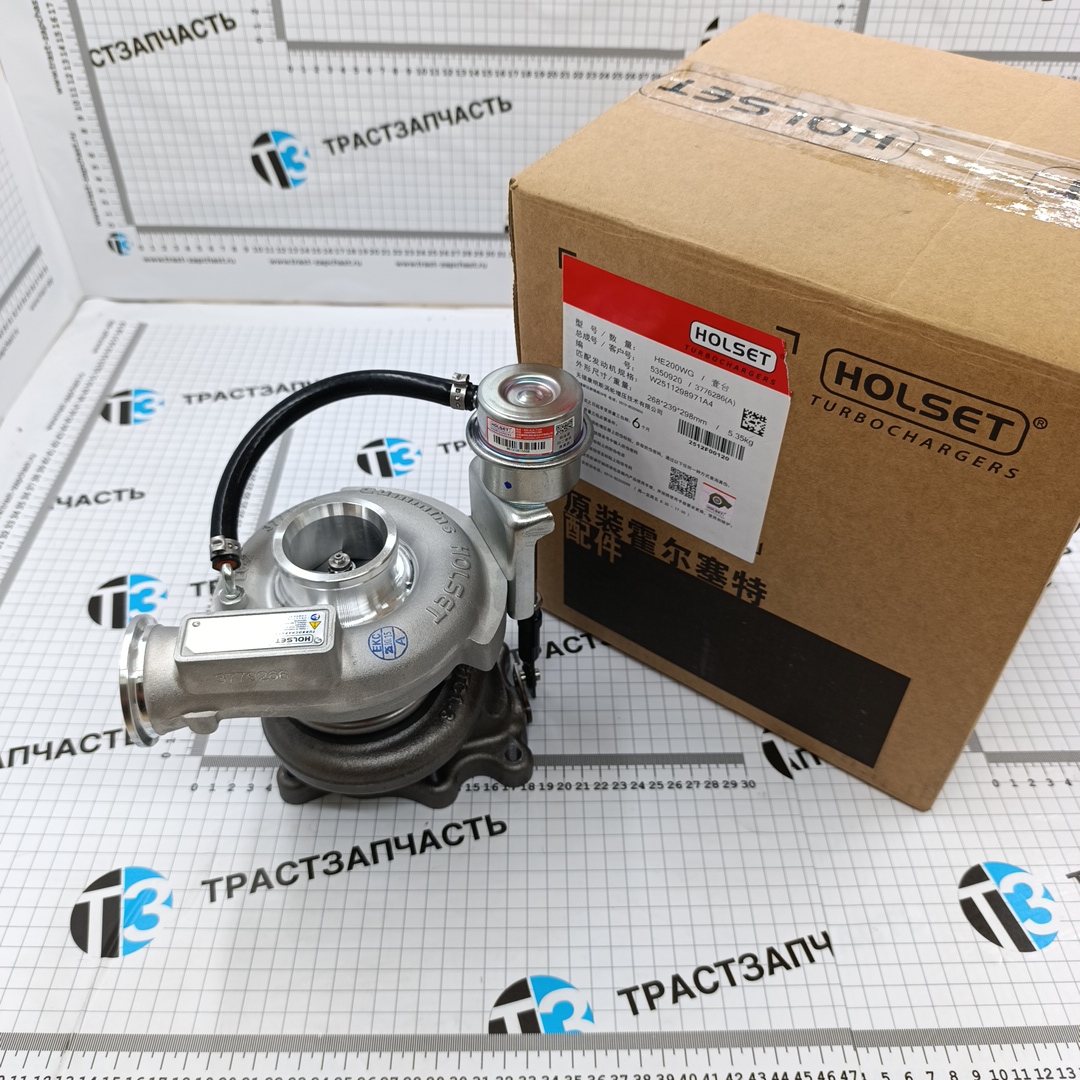 Турбокомпрессор для а/м Газель Next 2.8 ISF (Евро-4) 3776286/3776282 ORG HOLSET - Миниатюра товара 1