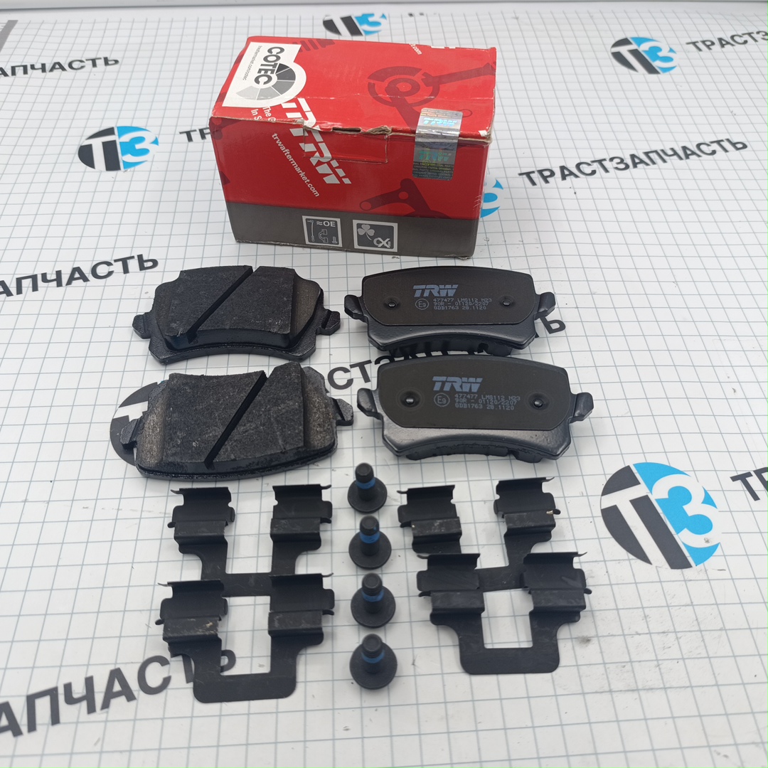 Тормозные колодки задние Haval, Audi, VW JZW698451G/3502106XKQ00A/3AA698451B TRW