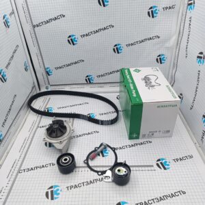 Комплект ГРМ 2,0 Peugeot Expert 3 2.0 (DV10) с водяным насосом INA EUROPE