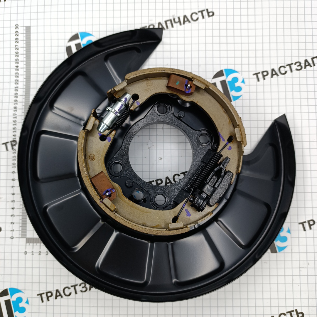 Механизм стояночного тормоза Sollers Atlant 2.7 (В сборе,левый) 3507010R1040A/BN01900050 ORG JAC - Миниатюра товара 3