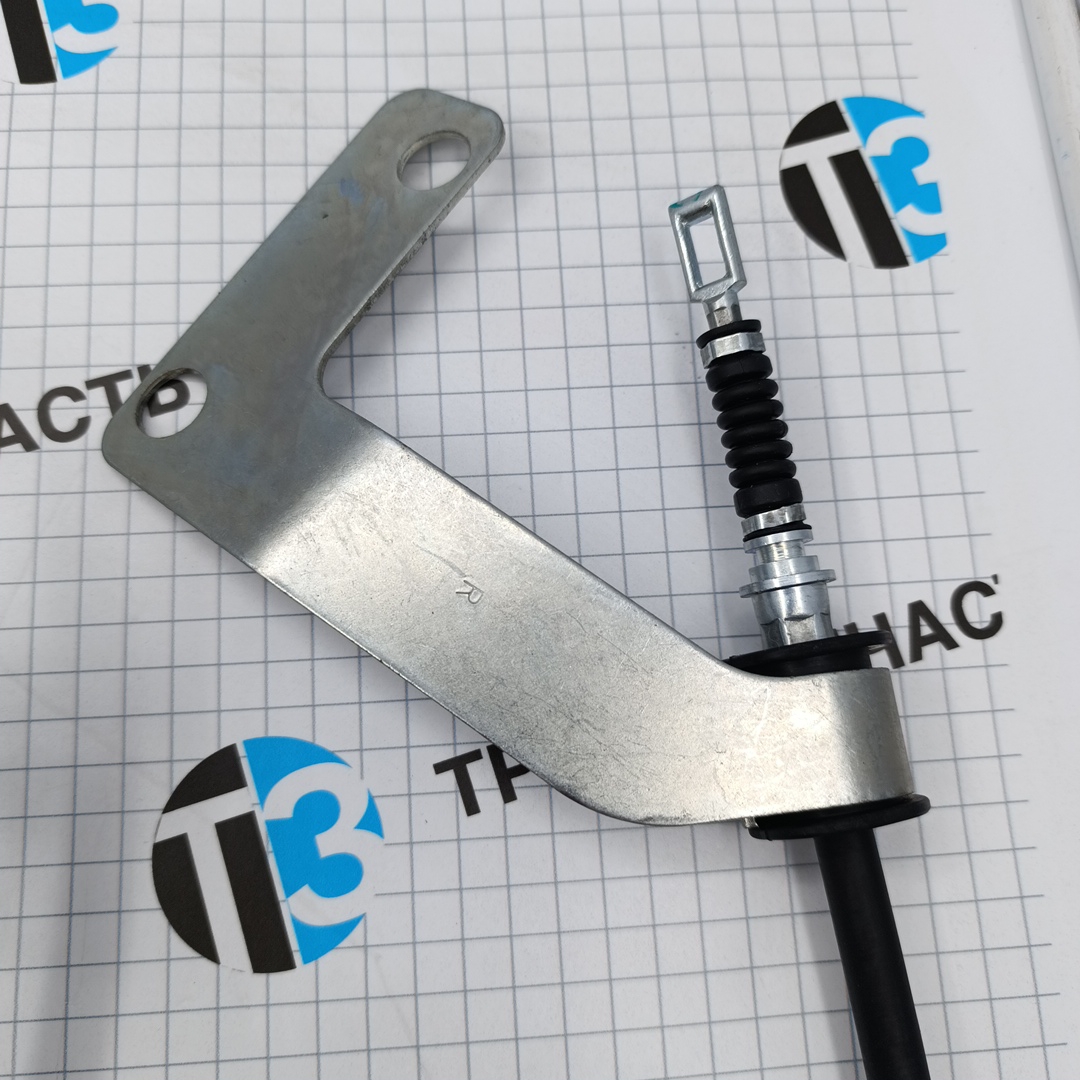 Трос ручника задний Sollers Atlant 2.7 (двускатн.колеса) L=2500 3508200R0070A  ORG JAC - Миниатюра товара 4