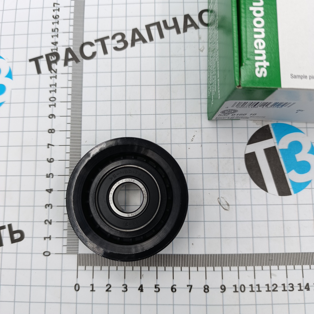 Ролик генератора Mercedes Sprinter OM646/OM611/M272 (обводной) INA EUROPE - Миниатюра товара 2