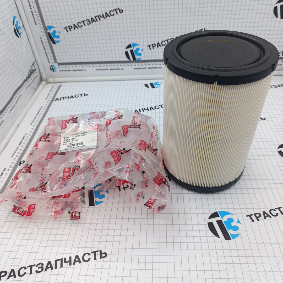 Фильтр воздушный Dongfeng Q23 2.2D (Captain-T) 1109020VT0101 ORG DONGFENG - Миниатюра товара 2