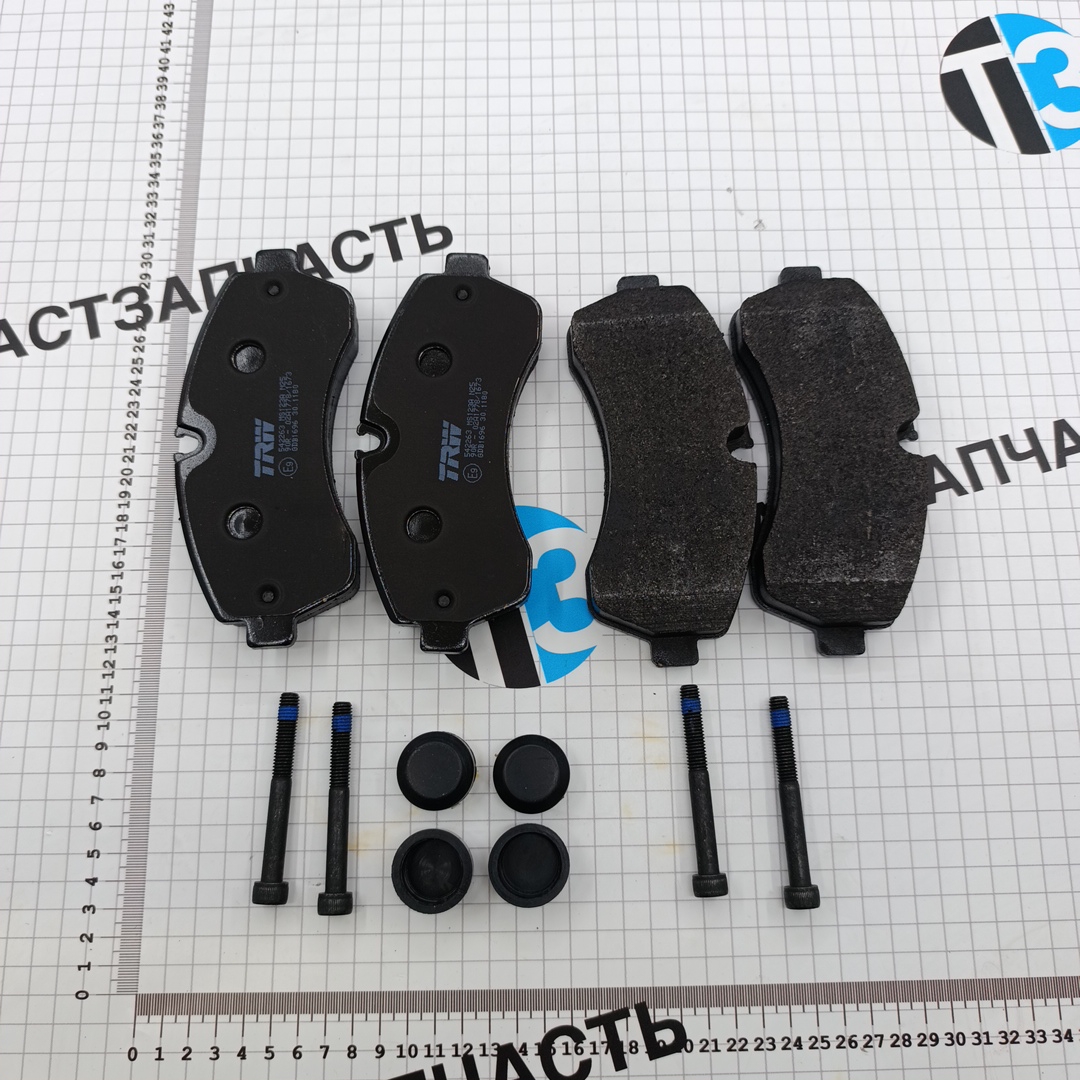 Тормозные колодки передние MB Sprinter >06, VW Crafter >06 TRW EUROPE - Миниатюра товара 2