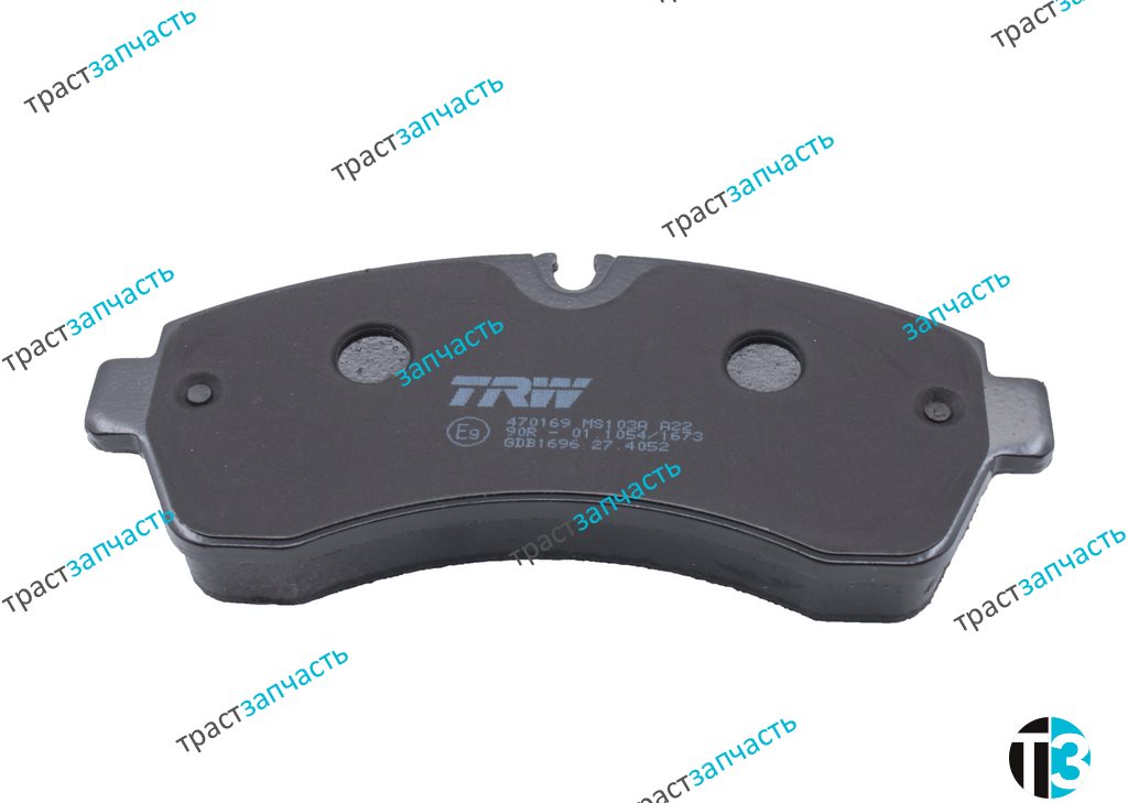 Тормозные колодки передние MB Sprinter >06, VW Crafter >06 TRW EUROPE - Миниатюра товара 4
