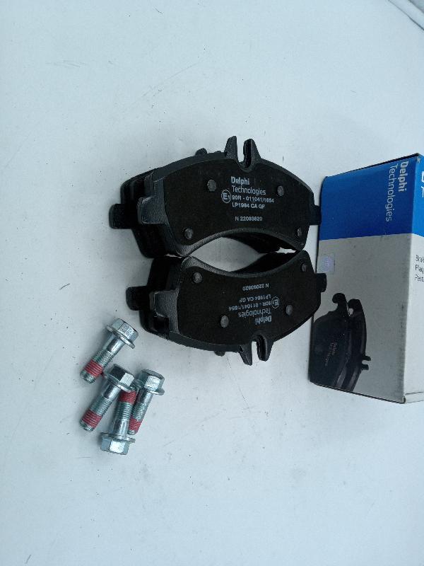 Тормозные колодки задние MB Sprinter 906 >06, VW Crafter >06 DELPHI - Миниатюра товара 1