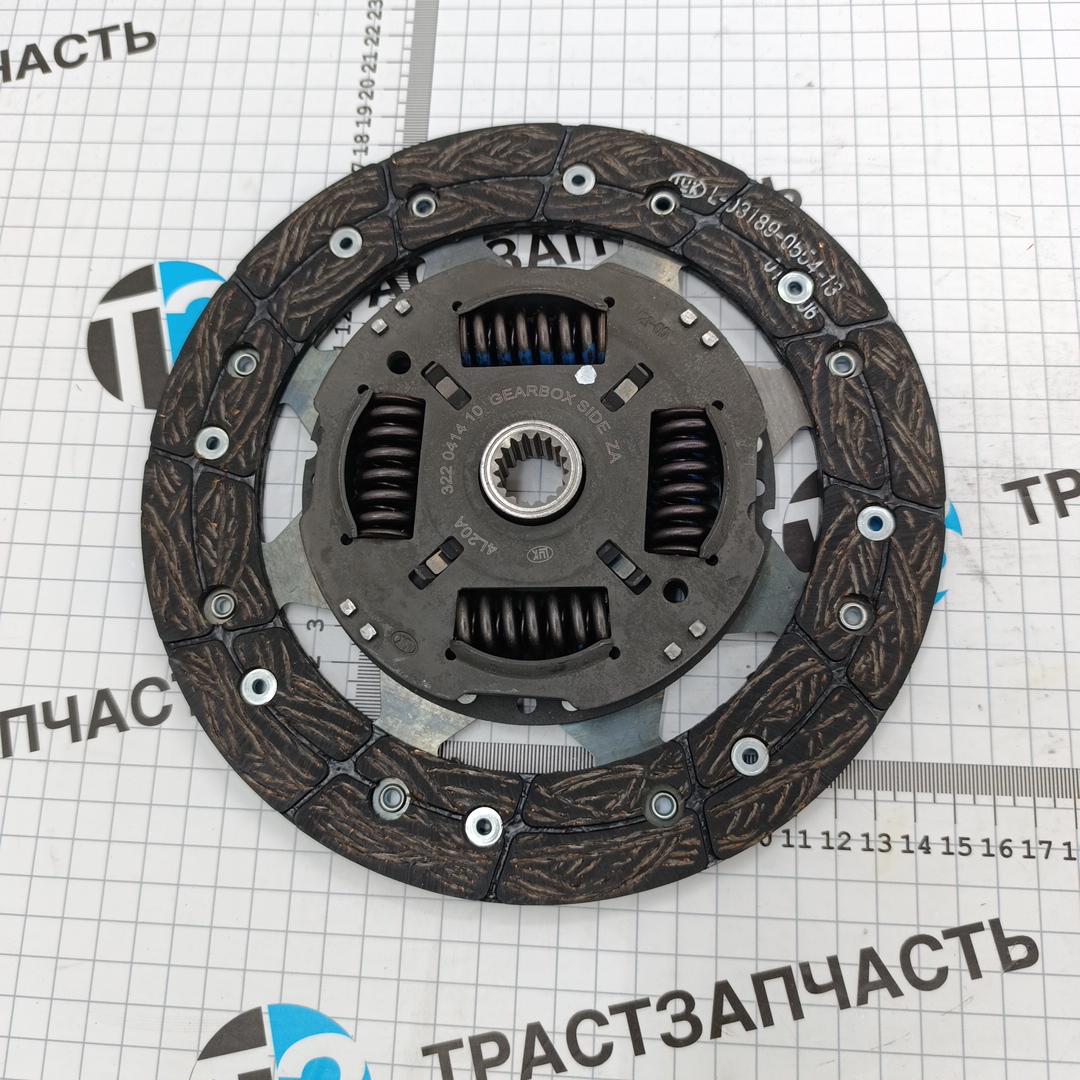 Сцепление Ford Focus II 1.4-1.6 16V / Volvo C30, S40 1.6 (220mm, корзина+диск) LUK EUROPE - Миниатюра товара 3
