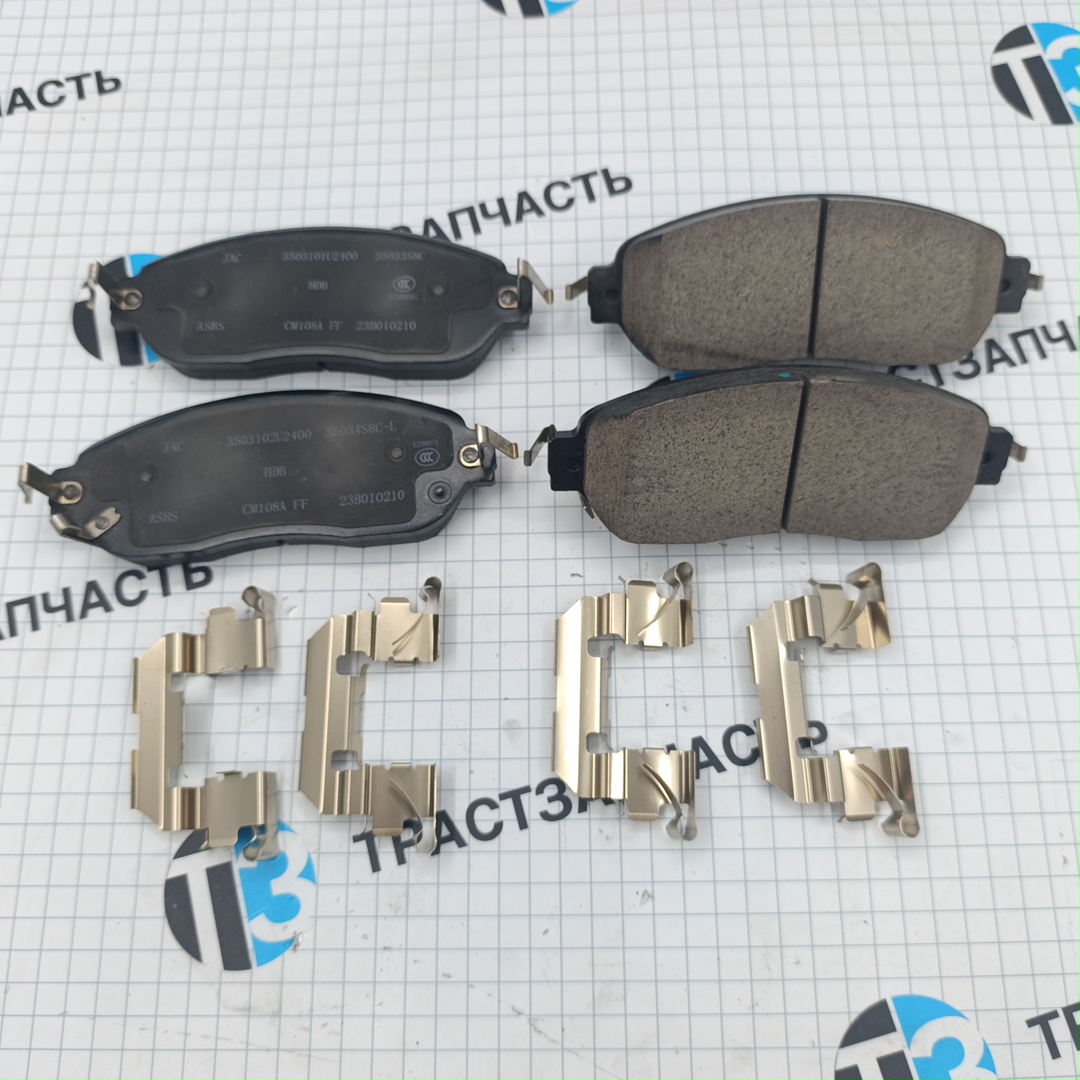 Тормозные колодки передние JAC JS6 ORIGINAL - Миниатюра товара 1