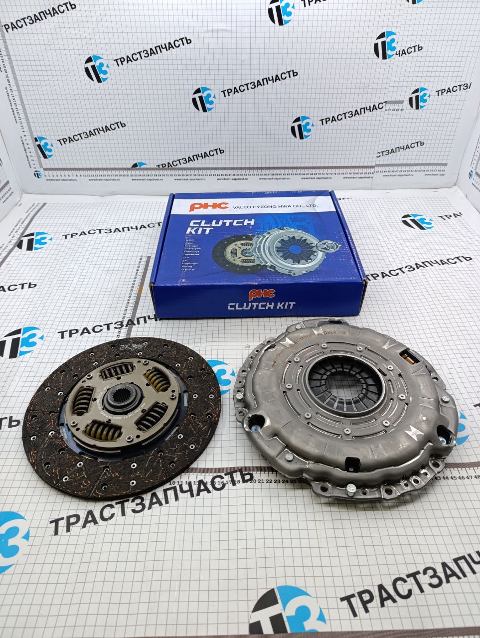 Сцепление для а/м Sollers Atlant 2.7 (корзина+диск) 1600010R0090F011 (ТЗ-Траст) (PHC -Юж.Корея)