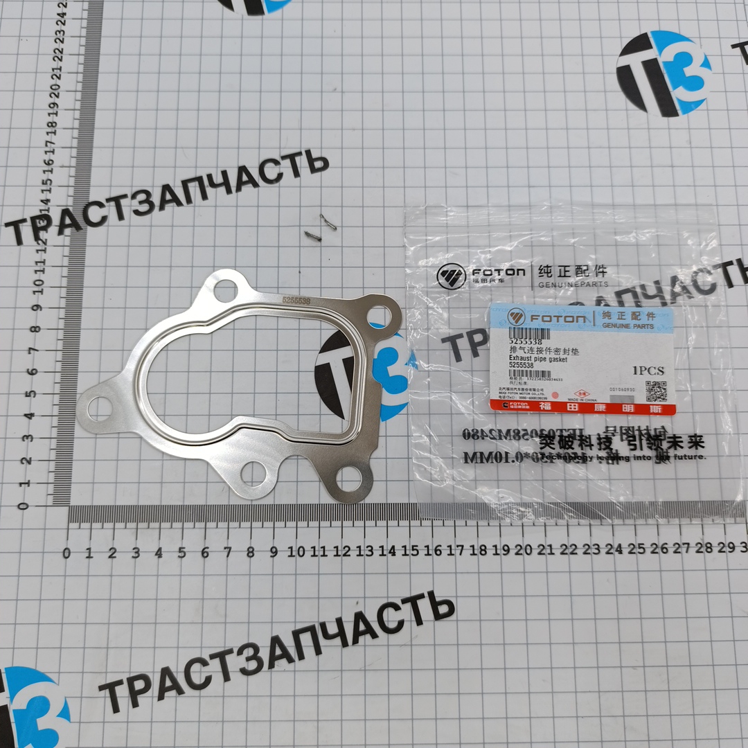 Прокладка турбины Газель Next 2.8-3.8 ISF (Евро 4, к выпускному коллектору) ORG FOTON - Миниатюра товара 1