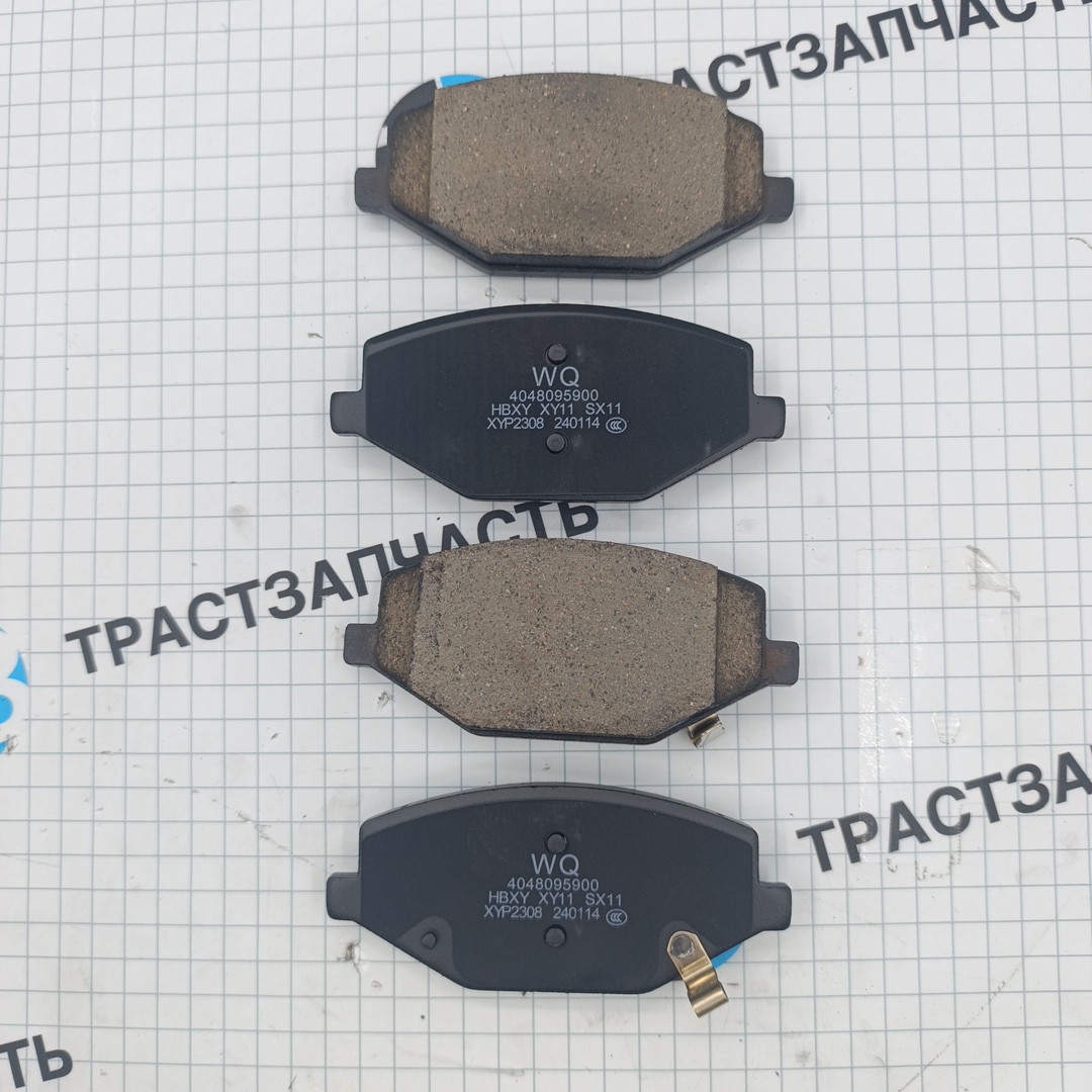 Тормозные колодки передние Geely Coolray (SX-11) ORG (второй тип) ORG GEELY - Миниатюра товара 1
