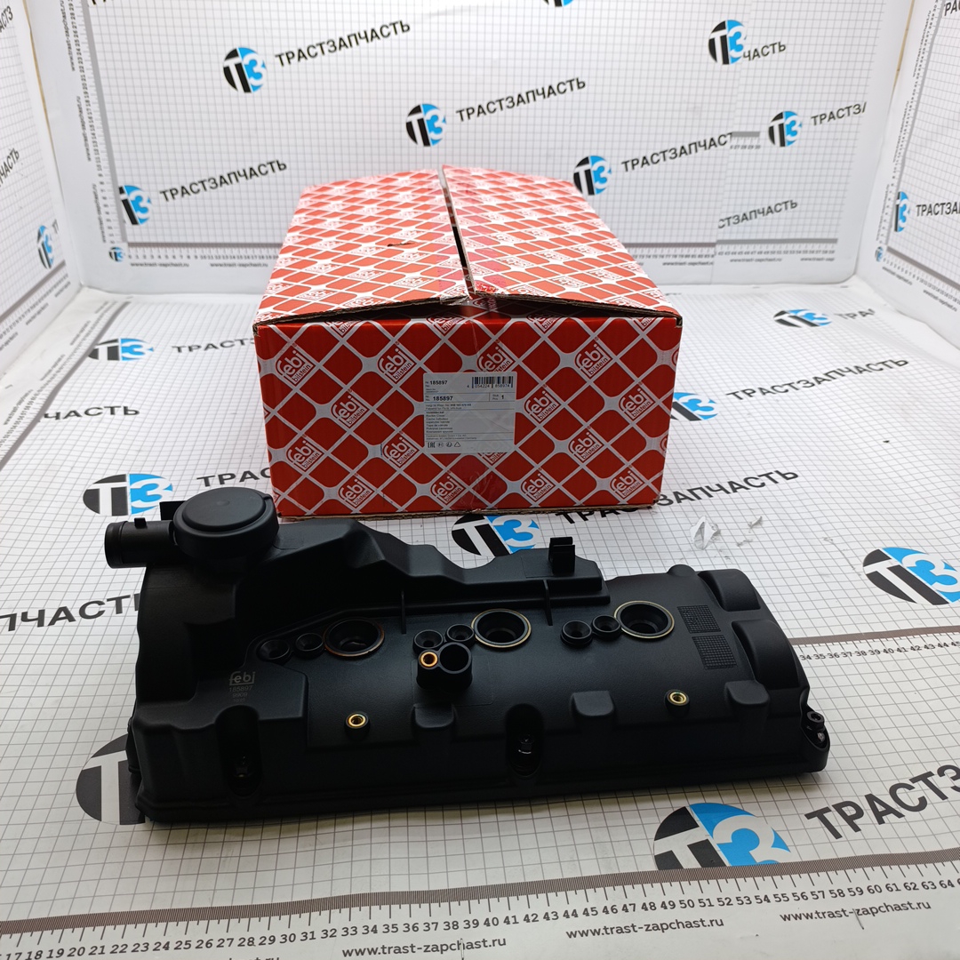 Крышка ГБЦ клапанная VAG Audi, Porsche, VW 3.0 TDI (1-3 цилиндр)  FEBI EUROPE - Миниатюра товара 1