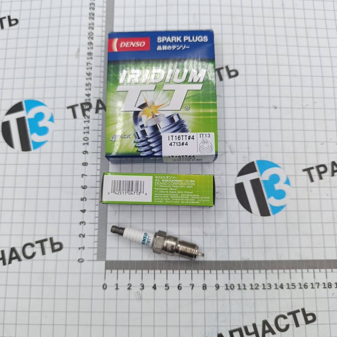 Свеча зажигания FORD Focus/C-Max 03-05/Mondeo 05-07/MAZDA 3/5 IT16TT DENSO EUROPE - Миниатюра товара 1