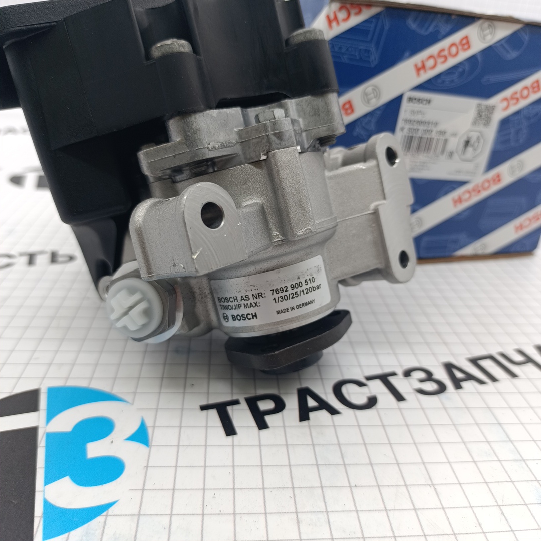 Насос ГУРа Mercedes Sprinter OM646/OM611/OM647/OM612 A0024667601 BOSCH EUROPE - Миниатюра товара 2