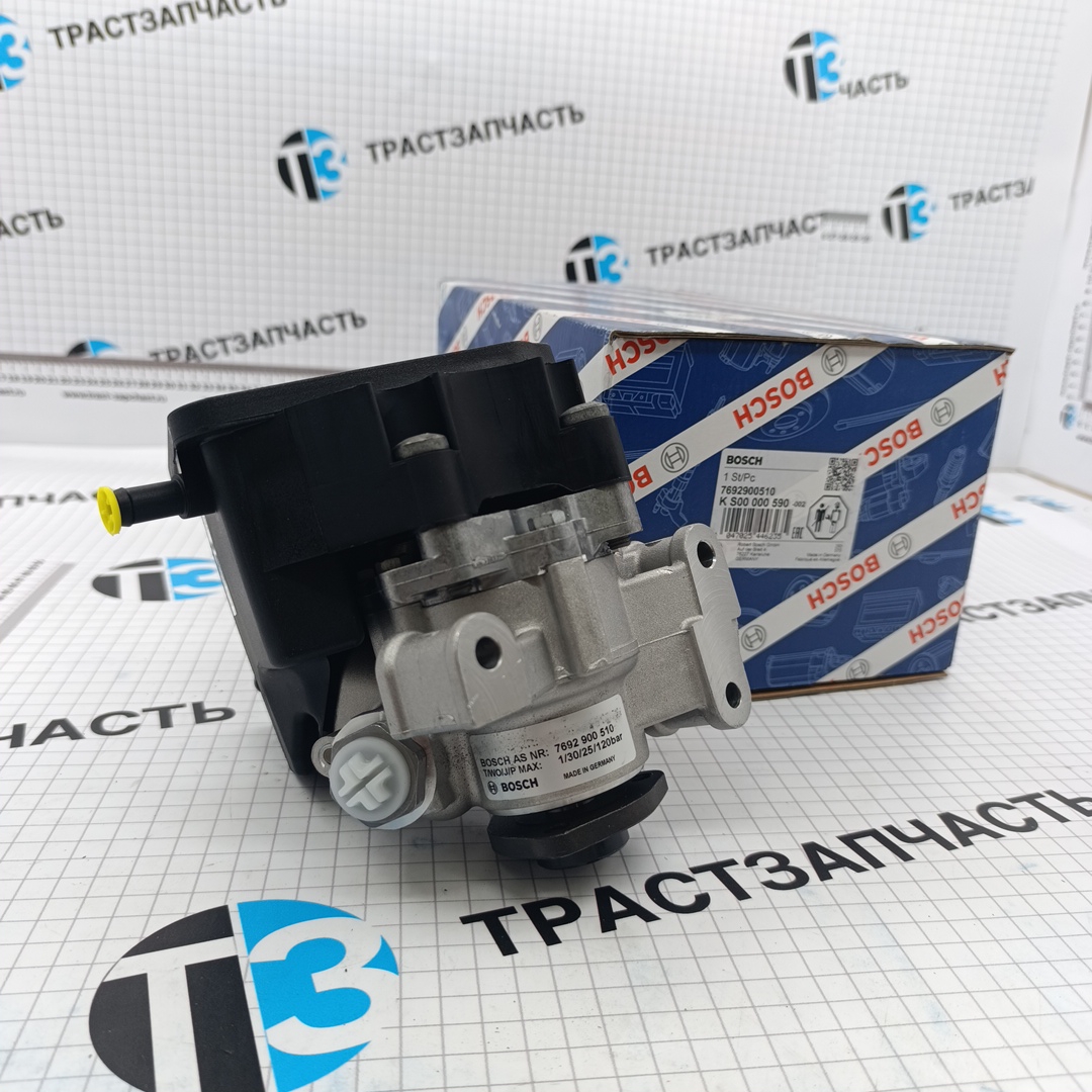 Насос ГУРа Mercedes Sprinter OM646/OM611/OM647/OM612 A0024667601 BOSCH EUROPE - Миниатюра товара 1