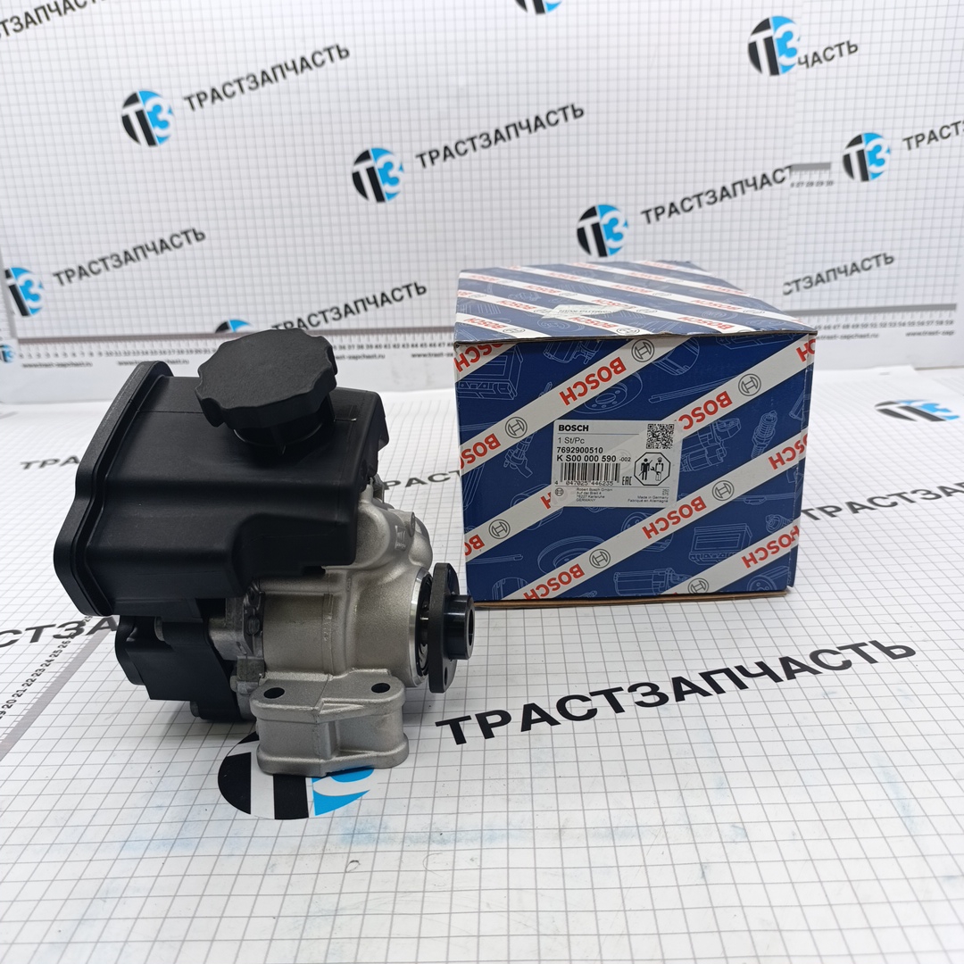 Насос ГУРа Mercedes Sprinter OM646/OM611/OM647/OM612 A0024667601 BOSCH EUROPE - Миниатюра товара 3