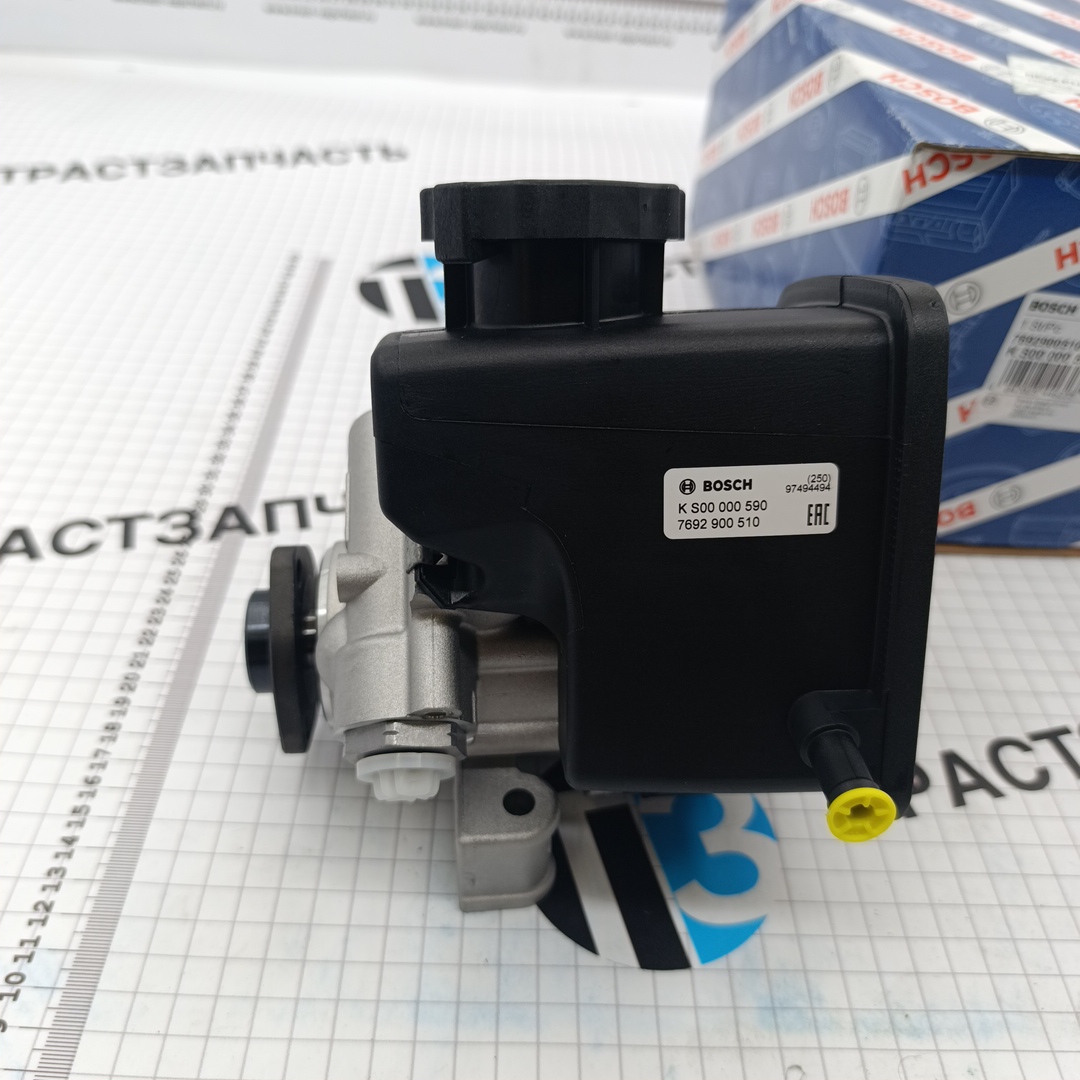 Насос ГУРа Mercedes Sprinter OM646/OM611/OM647/OM612 A0024667601 BOSCH EUROPE - Миниатюра товара 4