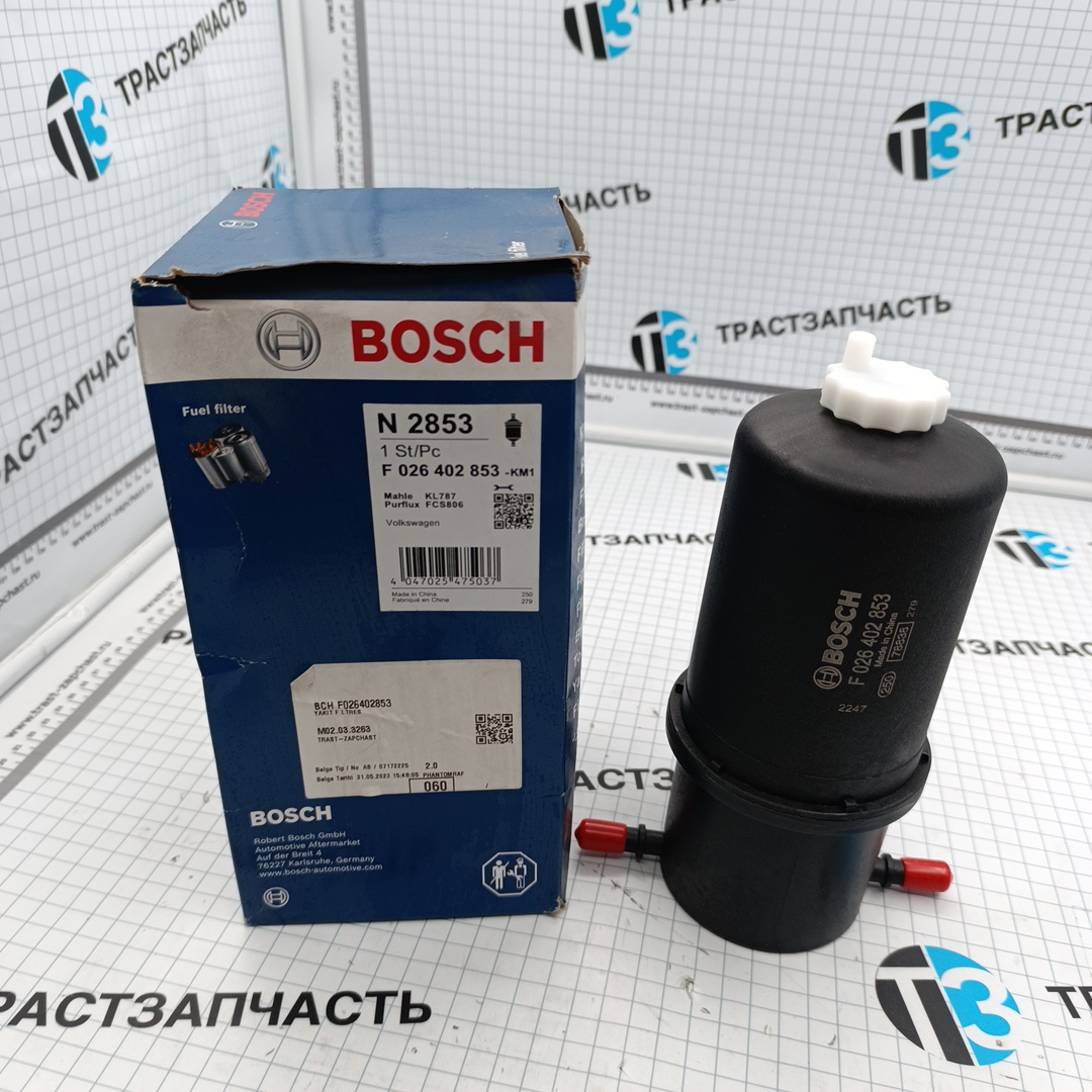 Фильтр топливный Volkswagen Crafter 2.0 (с 2011-2016г) BOSCH EUROPE - Миниатюра товара 1