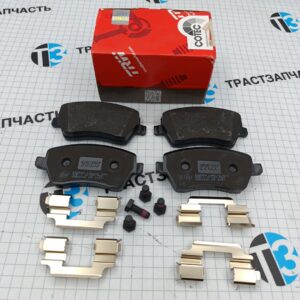Тормозные колодки передние VAZ Largus,Renault Duster, Nissan NOTE 410608481R/410604775R TRW