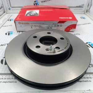 Диск тормозной передний Audi A4 (B9) (D=318mm) BREMBO