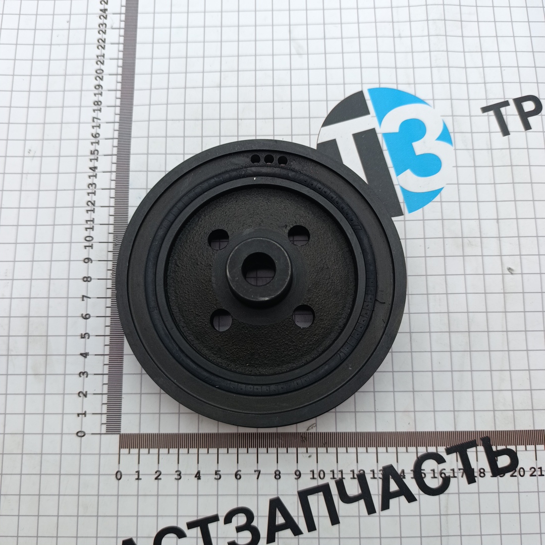 Шкив коленвала Ford Focus, Ford Mondeo, Ford Connect 1.8D (демпферный) - Миниатюра товара 3