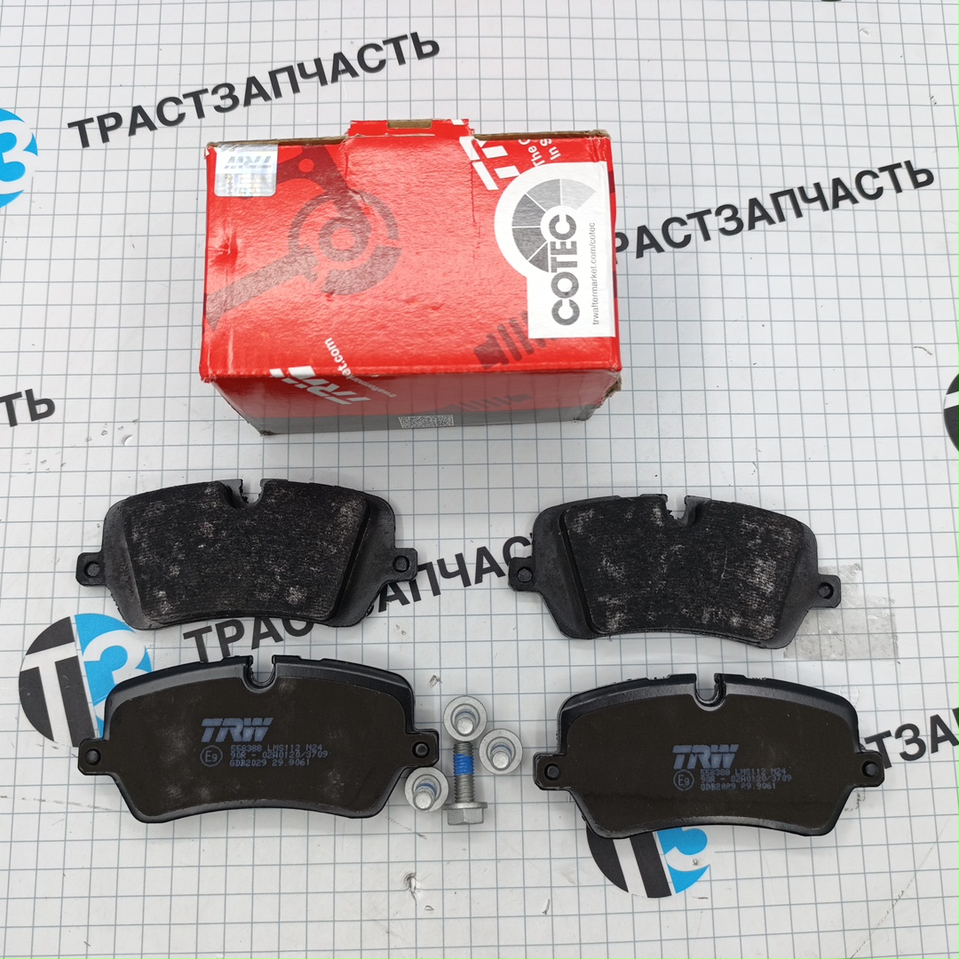 Тормозные колодки задние Land Rover Discovery V, Range Rover IV, Range Rover Sport II  TRW - Миниатюра товара 1