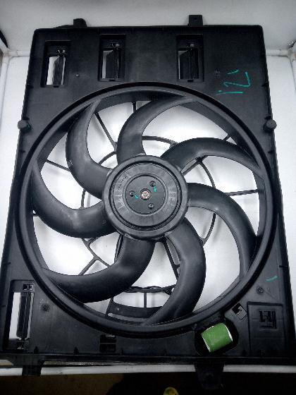 Вентилятор в сборе с мотором Geely Coolray 2078009600 ТЗ (ТрастЗапчасть)