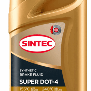 Тормозная жидкость DOT4 0.9L SINTEC SUPER