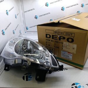 Фара Peugeot Partner (правая) 6206K6 DEPO