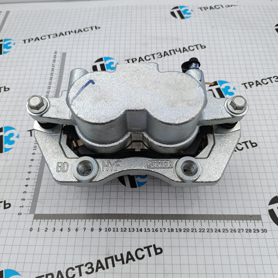Суппорт тормозной передний Sollers Atlant (в сборе, LH-левый,+колодки) 3501010R2084 ORG - Миниатюра товара 4