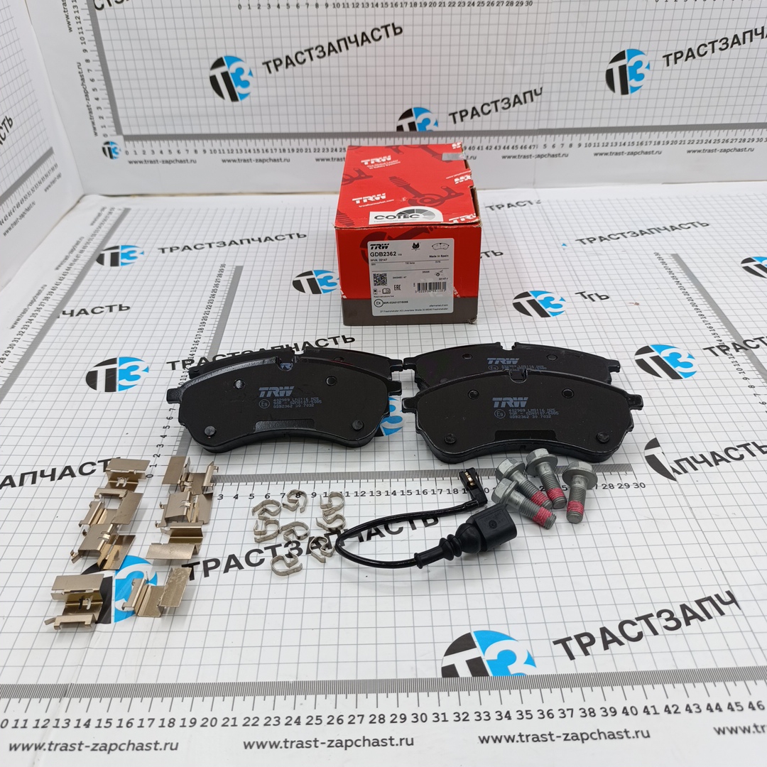 Тормозные колодки передние VAG VW Crafter 2.0 (с 2016г) TRW - Миниатюра товара 1
