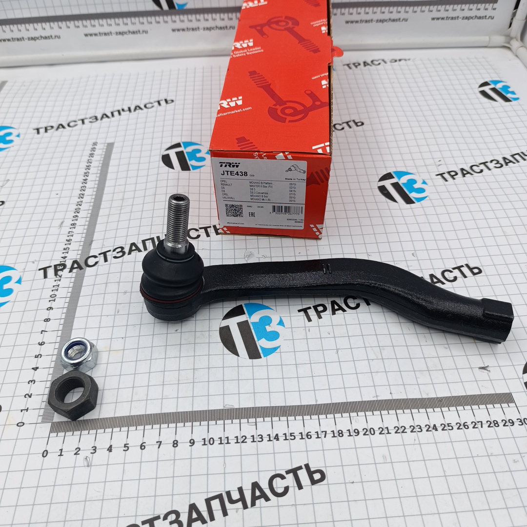 Рулевой наконечник Renault Master III 2.3, Opel Vivaro 2.3 (левый) 485206730R (TRW) - Миниатюра товара 1