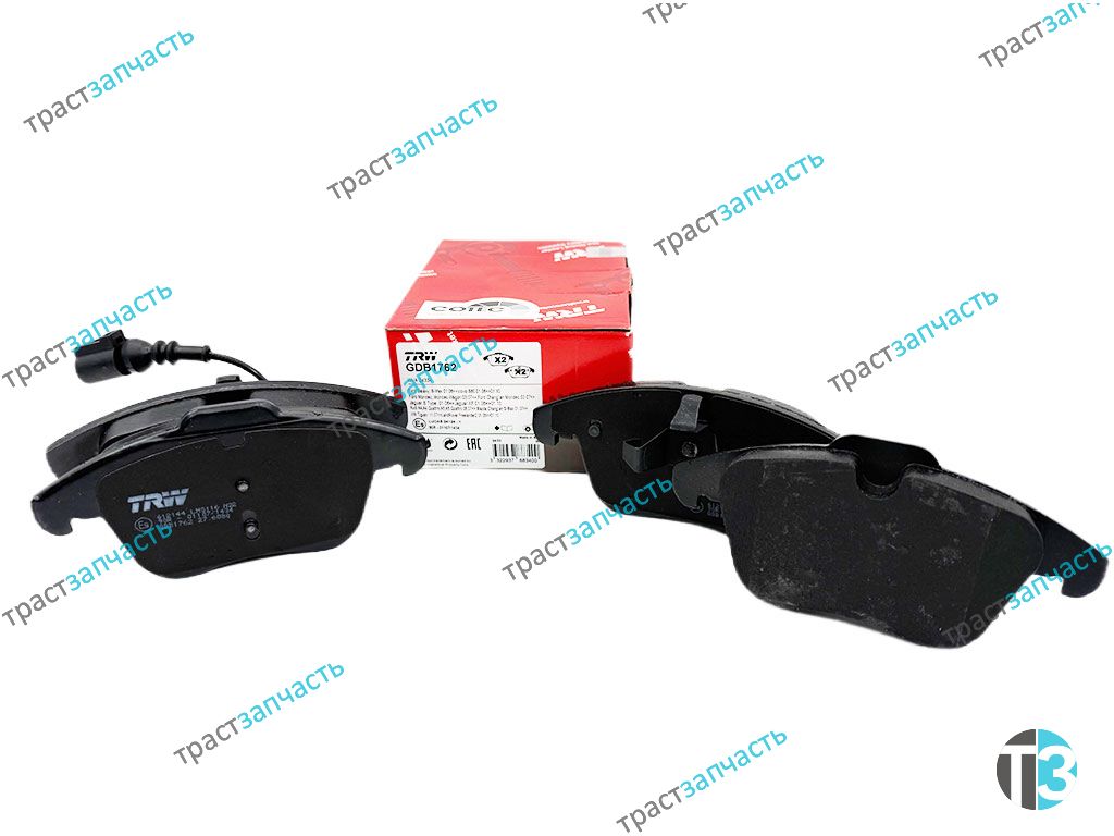 Тормозные колодки передние VAG Audi Q3 TRW - Миниатюра товара 1