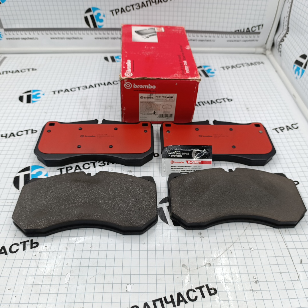 Тормозные колодки передние VAG Audi RS4 BREMBO (керамические) - Миниатюра товара 1