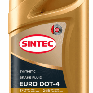Тормозная жидкость DOT4 0.9L SINTEC EURO
